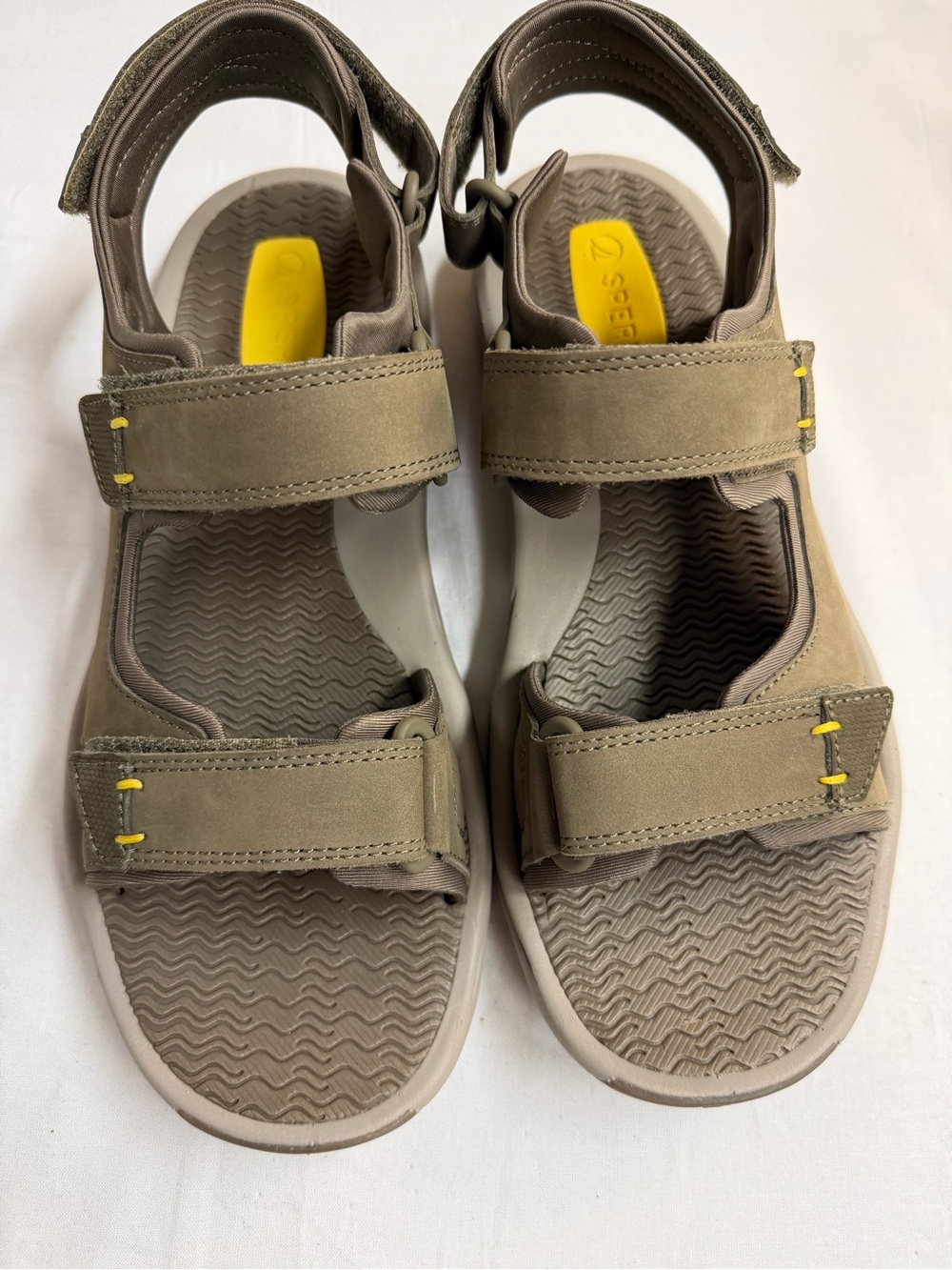 Sperry Neutral Tan Adjustable Strap Sandals